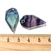 Natural Fluorite Pendants G-G052-A07-3