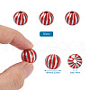 Natural Wooden Beads WOOD-TAC0010-04D-8