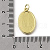 Brass Micro Pave Cubic Zirconia Pendants KK-U072-37G-4