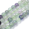 Natural Fluorite Beads Strands G-S150-38-8mm-1