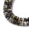 Natural Yellow Turquoise(Jasper) Beads Strands G-L624-H15-6x2mm-4