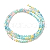 Ice Cream Color Dyed Natural Freshwater Shell Beads Strands SHEL-G018-01C-2