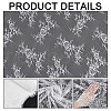 Flower Pattern Polyester Lace Fabric DIY-WH0496-28A-5
