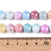 Electroplate Glass Beads Strands GLAA-N010-10mm-02-3