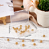 Beebeecraft 30Pcs Brass Beads KK-BBC0001-42-7