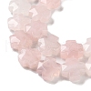 Natural Rose Quartz Beads Strands G-K357-C12-01-4