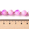 Natural Quartz Dyed Beads Strands G-U023-A02-09-5