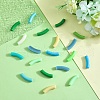 SUPERFINDINGS 120Pcs 15 Style Opaque Acrylic Beads MACR-FH0001-13-4