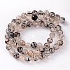 Natural Dragon Veins Agate Beads AGAT-6D-9-2