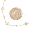 Brass Satellite Chains Necklaces NJEW-JN05254-3