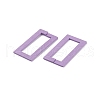 Spray Painted Wood Linking Rings WOOD-T010-15-4