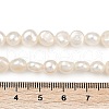 Natural Cultured Freshwater Pearl Beads Strands PEAR-P064-20B-02A-02-5