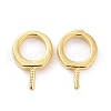925 Sterling Silver Screw Eye Peg Bails STER-D035-42G-2