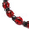 Handmade Lampwork Beads Strands LAMP-S069-02-3