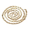 Ion Plating(IP) 304 Stainless Steel Nuggets Link Chains CHS-S012-19G-3