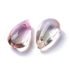 Transparent Glass Charms X-GLAA-O017-01F-3