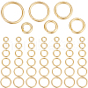 Beebeecraft 300Pcs 6 Styles 304 Stainless Steel Open Jump Rings STAS-BBC0004-55-1