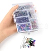 DIY Gemstone Keychain Making Kit DIY-YW0007-33-3