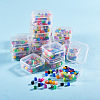 Transparent Plastic Bead Containers CON-YW0001-04-5
