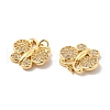 Brass Micro Pave Cubic Zirconia Pendants KK-H441-21G-2