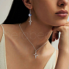 SUPERFINDINGS Tibetan Style Alloy Hollow Pendants FIND-FH0008-99-6