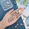 12Pcs 6 Style Brass Ice Pinch Bails KK-FH0002-10-4