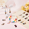 SUNNYCLUE 32Pcs 8 Styles Rack Plating Alloy Pendants FIND-SC0009-93-4