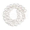 Electroplated Shell Pearl Beads Strands BSHE-G027-13B-3