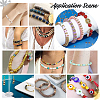   120Pcs 3 Style Brass Spacer Beads KK-PH0005-70-6