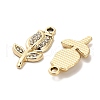 Alloy Crystal Pendants FIND-I043-03G-2