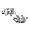 Non-Tarnish 316 Stainless Steel Connector Charms STAS-B047-22P-2