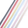 30 Yards 6 Colors Polycotton(Polyester Cotton) Ribbon OCOR-TAC0030-03A-11
