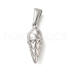 Non-Tarnish 304 Stainless Steel Pendants X-STAS-B053-33P-1