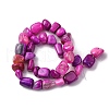 Natural Agate Beads Strands G-RM241227-04-4