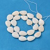 Natural White Shell Beads Strands PBB263Y-1-2