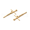Ion Plating(IP) 304 Stainless Steel Pendants STAS-H212-03G-2