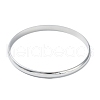 Fashion Polished 304 Stainless Steel Plain Bangles BJEW-L664-024C-P-01-2