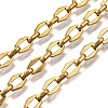 Ion Plating(IP) 304 Stainless Steel Hexagon Link Chains CHS-S012-21G-1