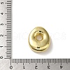 Rack Plating Brass Beads KK-R158-17O-G-3