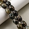 Tibetan Style dZi Beads Strands G-S389-A10-1