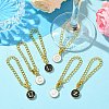 52Pcs 52 Styles Alloy Enamel Pendant Decorations HJEW-CJ00016-6
