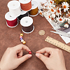   6 Rolls 6 Colors Nylon Chinese Knot Cord NWIR-PH0002-27B-3