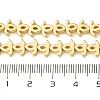 Electroplated Synthetic Non-Magnetic Hematite Beads Strands G-H020-A01-03-4