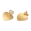 Stainless Steel Stud Earrings for Women EJEW-C110-14G-2