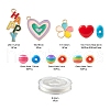 DIY Cute Colorful Beads Bracelet Making Kits DIY-FS0002-28-3