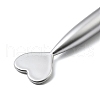 Heart ABS Plastic Nail Art Rhinestones Pickers Pens AJEW-C040-02E-4