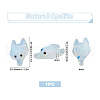 SUNNYCLUE Opalite Pendants G-SC0001-20E-2