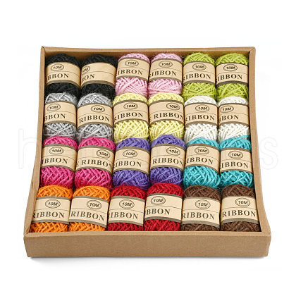 12 Colors Jute Cord OCOR-L039-G-1