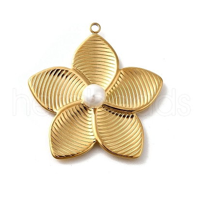 304 Stainless Steel Pendants STAS-V006-01G-02-1