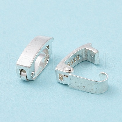 925 Sterling Silver Twister Clasps STER-D035-41S-1